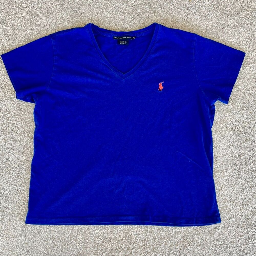 NWOT Ralph Lauren Royal Blue T-Shirt size M